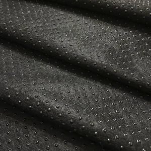 Ak-Teks Tekstil Kaymaz Taban Kumaş ( 150cm En ) Siyah