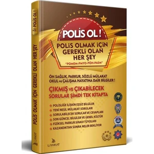 Liyakat Yayınları 2022-2023 Polis Ol Rehber Gold (Polis Olmak Için Gerekli Olan Her Şey) 2022 Alımları Için Özel Kaynak