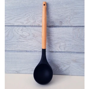 Bambu Saplı Silikon Kepçe