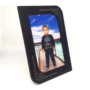 Ahşap Si̇yah Renk Resi̇m Çerçeve 10 x 15 cm