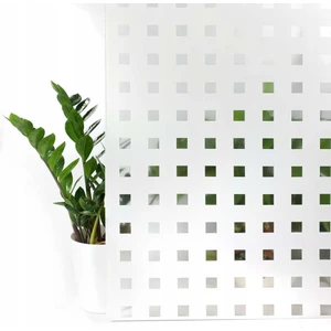 334-0007 Kare Desen Statik Cam Folyo (45CM x 1mt)