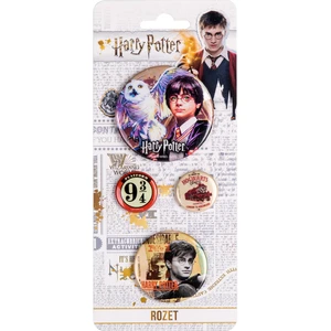 Rozet & Broş Harry Potter Hogwarts Express 4 Adet Lisanslı