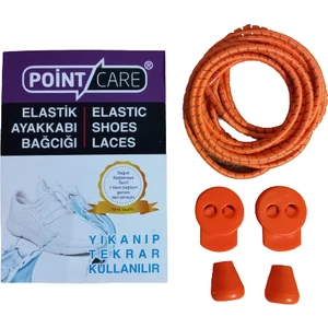 Point Care Akıllı Kilitli Elastik Ayakkabı Bağcık 100 cm