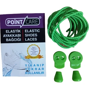 Point Care Akıllı Kilitli Elastik Ayakkabı Bağcık 100 cm