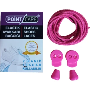Point Care Akıllı Kilitli Elastik Ayakkabı Bağcık 100 cm