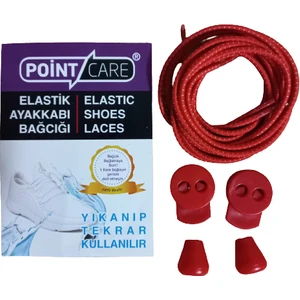 Point Care Akıllı Kilitli Elastik Ayakkabı Bağcık 100 cm