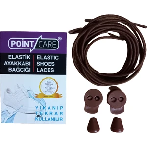 Point Care Akıllı Kilitli Elastik Ayakkabı Bağcık 100 cm