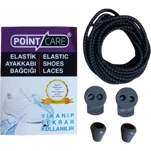 Point Care Akıllı Kilitli Elastik Ayakkabı Bağcık 100 cm
