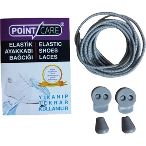 Point Care Akıllı Kilitli Elastik Ayakkabı Bağcık 100 cm