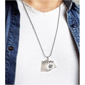 Iskambil Destesi Erkek Kolye