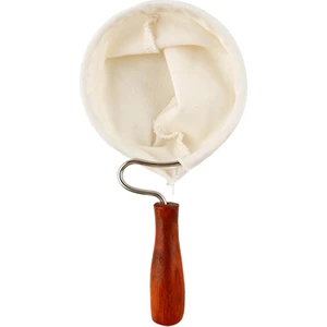 Ahşap Saplı Yedek Bez Kahve Filtresi 86MM (Yurt Dışından)