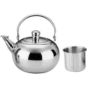 1.6l Paslanmaz Çelik Dayanıklı Kahve Çay Yaprakları ile Çay Yaprağı Filtre Infüzer(Yurt Dışından)