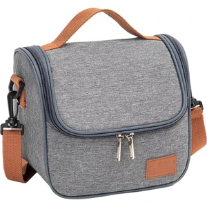 Termal Öğle Yemeği Çantası Yalıtımlı Tote Sızdırmaz Gıda Organizatör Piknik Yetişkin Için 22X16X19.5 cm