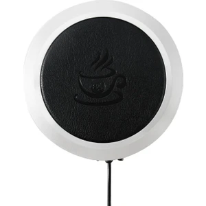 Fincan Mat USB Elektrikli Isıtma Pedi Bardaklar Kahve Fincanı Isıtıcı 5 V 1.5A Siyah(Yurt Dışından)