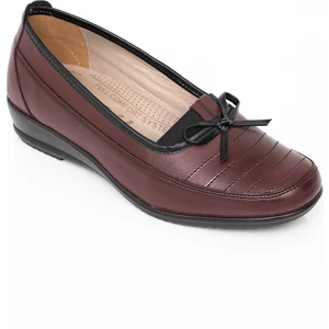 The Hope Shoes Anne Ayakkabısı Siyah Tam Ortopedik Deri Taban Günlük Her Mevsim