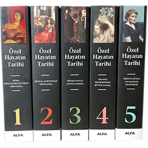 Özel Hayatın Tarihi Seti - 5 Kitap Takım - Philippe Aries