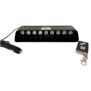 S1 Vantuzlu Uzaktan Kumandalı Çakmaklık Girişli 10 Modlu Lamba Kırmızı Mavi Beyaz