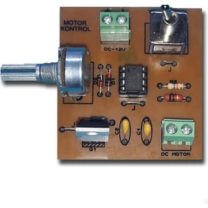 Devre Dünyası Dc Motor Hız ve Yön Kontrol Devresi