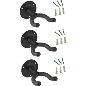 Gds-333 (3X) Gitar Duvar Askı Standı Aparatı (3'lü Paket)