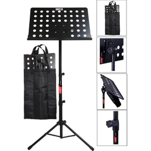 Nt-104CS Case'li Kılıflı Nota Standı Sehpası Profesyonel