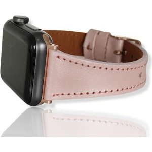 Apple Watch Uyumlu Kadın Klasik Deri Kordon 38 40 41MM