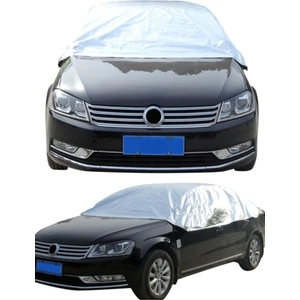 Buzlanmayı Önleyici Oto Yarım Branda Kar Buz Koruyucu Yarım Branda Örtü