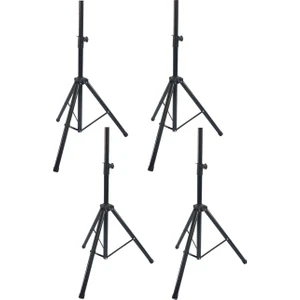 KB01-4X 4LÜ SET Kabin Hoparlör Standı Sehpası - Hoparlör Ayağı