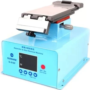 S-918F Kenar Ekran Çerçevesi Için LCD Ayırıcı Ayırma Oca Temizleme Sökücü Makinesi 360° Dön