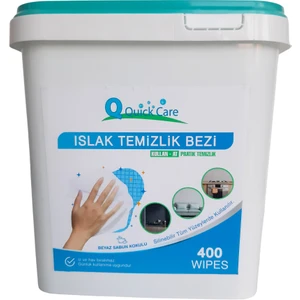 Quick Care Islak Temizlik Bezi Beyaz Sabun Kokulu 400'LÜ