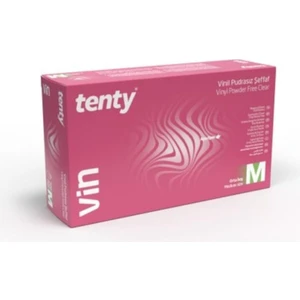 Vinil Pudrasız Şeffaf Eldiven