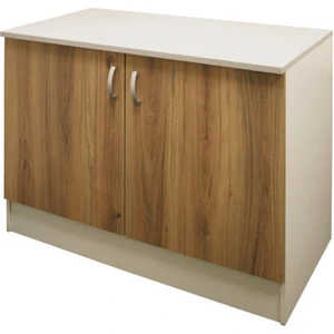 T Designo Asil Mutfak Alt Modül 120 cm Safir Meşe Tezgah Dahil