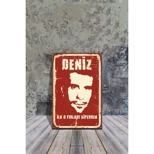 Mdf Tablo Deniz Gezmiş 20 x 30