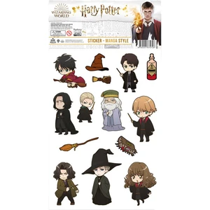 Sihir Dükkanı Harry Potter Karakterleri Manga Style Sticker Set