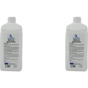Distile Su Saf Su 1000 ml 1 Lt 2li Paket