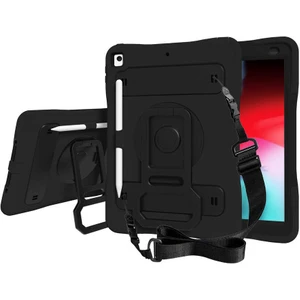 Apple iPad 10.2 2021 (9.nesil) Kılıf Kalem Bölmeli Defender Tablet Zırh Silikon