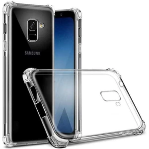 Samsung Galaxy A6 2018 Kılıf Şeffaf Nitro Anti Shock Kapak Renksiz