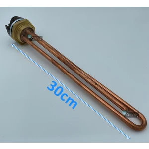 Düz Bakır Güneş Enerjisi Rezistansı (Yerli Üretim) TERMOSTATLI-KAPAKLI-30CM-2000WATT