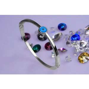 X-lady Accessories Nazar Göz Taşlı Kelepçe Bileklik 755