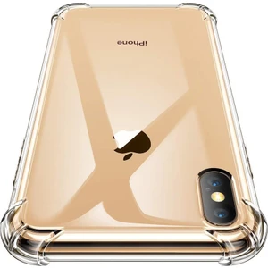 Apple iPhone Xs Max 6.5 Kılıf Şeffaf Nitro Anti Shock Kapak Renksiz