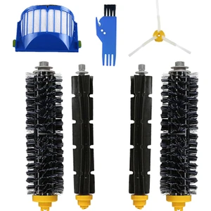 I-Robot Roomba 605 606 Uyumlu 5 Parça Yedek Filtre Fırça Seti