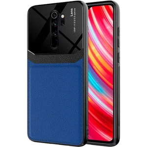 Xiaomi Redmi Note 8 Pro Kılıf Parlak Tpu Emiks Kapak Lacivert