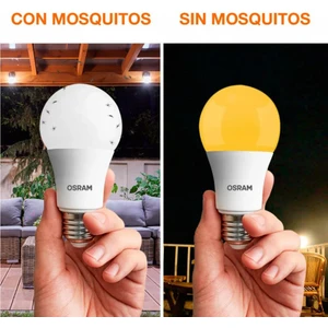 Sinek Kovucu 8W Beyaz-Sarı Işık E-27 840lm Led Ampul