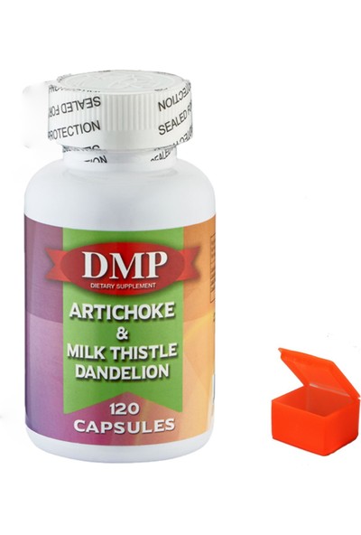 Dmp Artichoke Plus Milk Thistle With Dandelion 120 Kapsül + Hap Kutusu