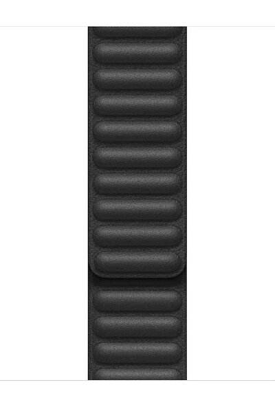 Mi7a Apple Watch Uyumlu 7 6 5 4 3 2 Seri 42 / 44 / 45 mm Manyetik Baklalı Model Deri Kayış Kordon