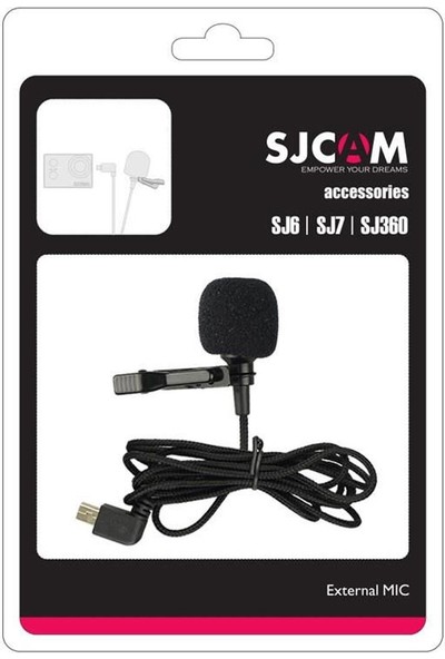 Sjcam Sj6 Sj7 SJ360 Aksiyon Kamera Harici Mikrofon