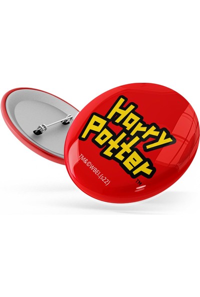 Gifi Rozet & Broş Harry Potter 4 Adet Warner Bros. Lisanslı