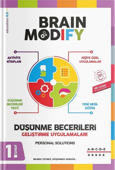 Düşünme Becerileri Geliştirme Uygulamaları Kitabı 1. Sınıf