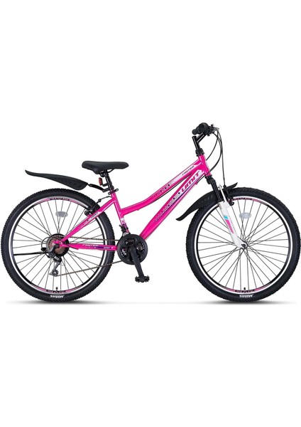 Ümit 2669 26 Faster Bayan V Fren 21 Vites Srn Ümit Bisiklet (Pembe Beyaz)