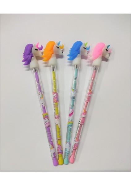 Unicorn Yumurtlayan Kalem Seti 4'lü