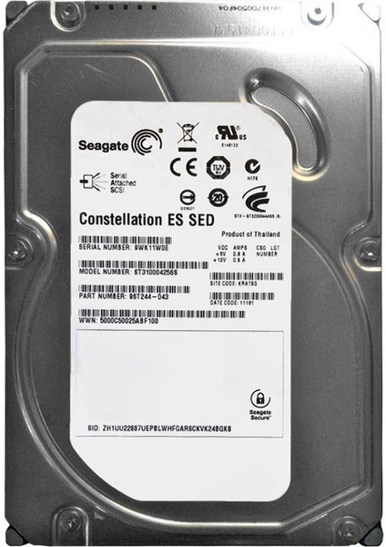 Netapp- Ibm ve Sun Uyumlu 1tb Enterprise Sata ST31000425SS